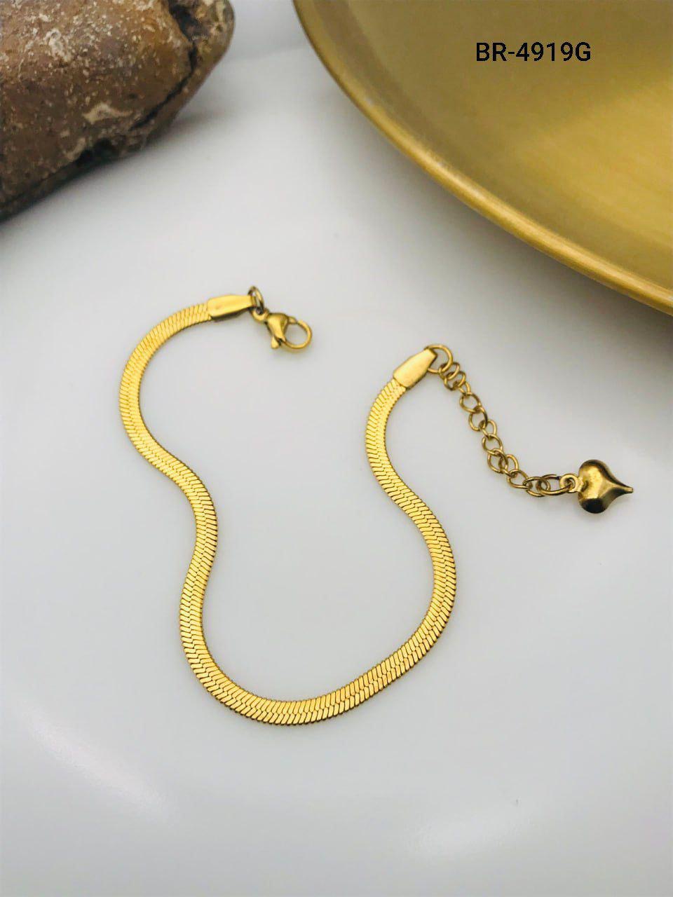 Snake bracelet gold