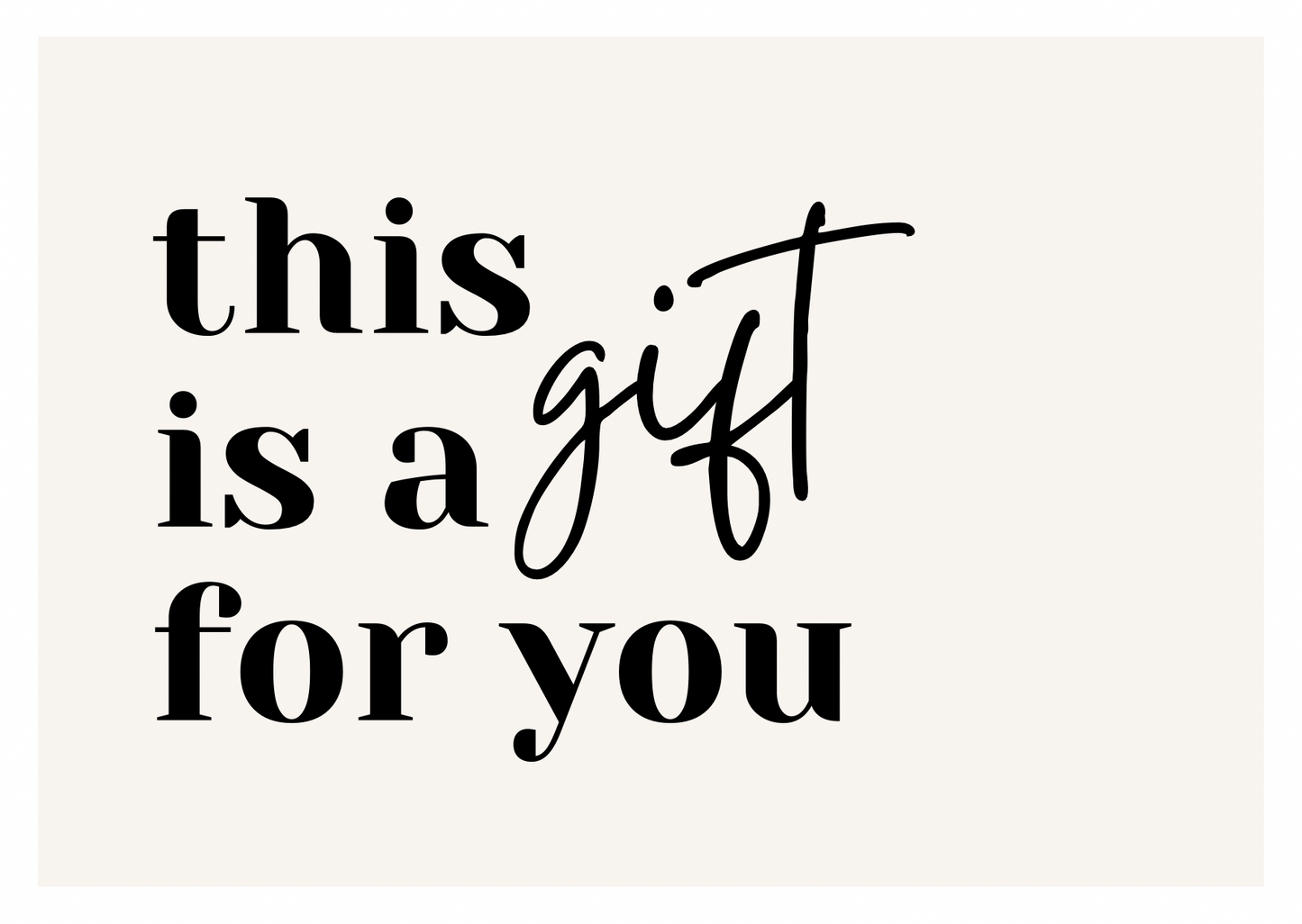 GIFT CARD