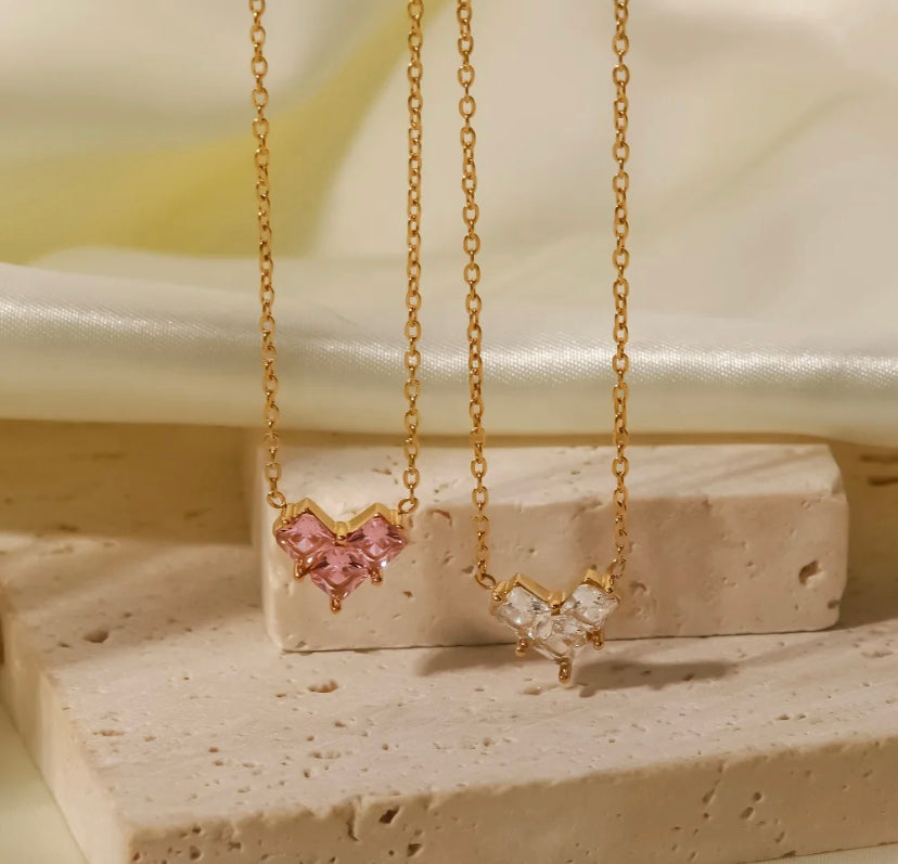 Pink hearts