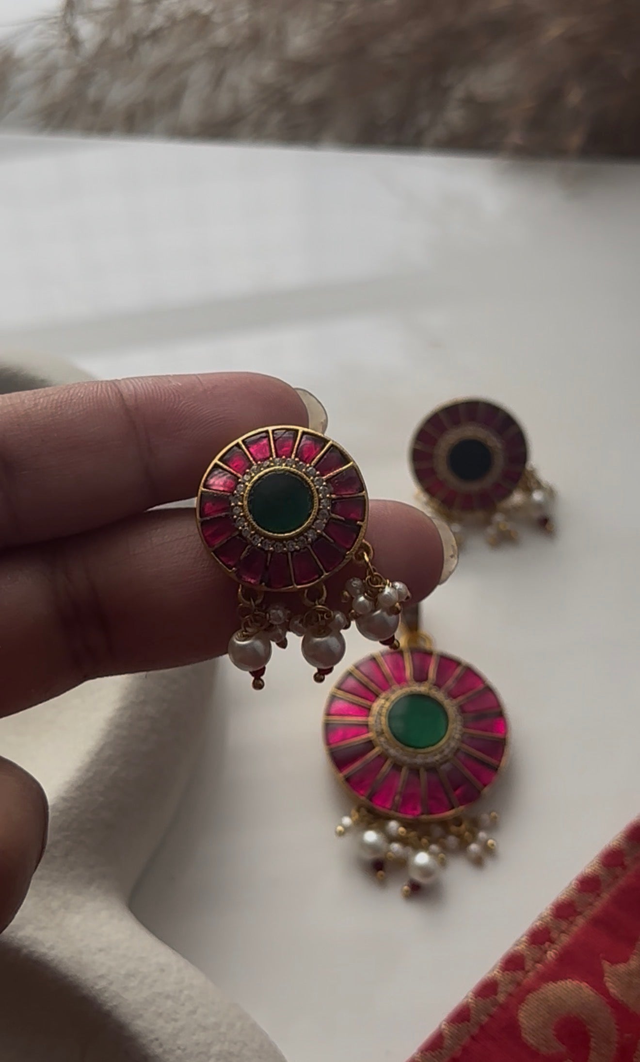 Ranjika Kundan Pendant Set