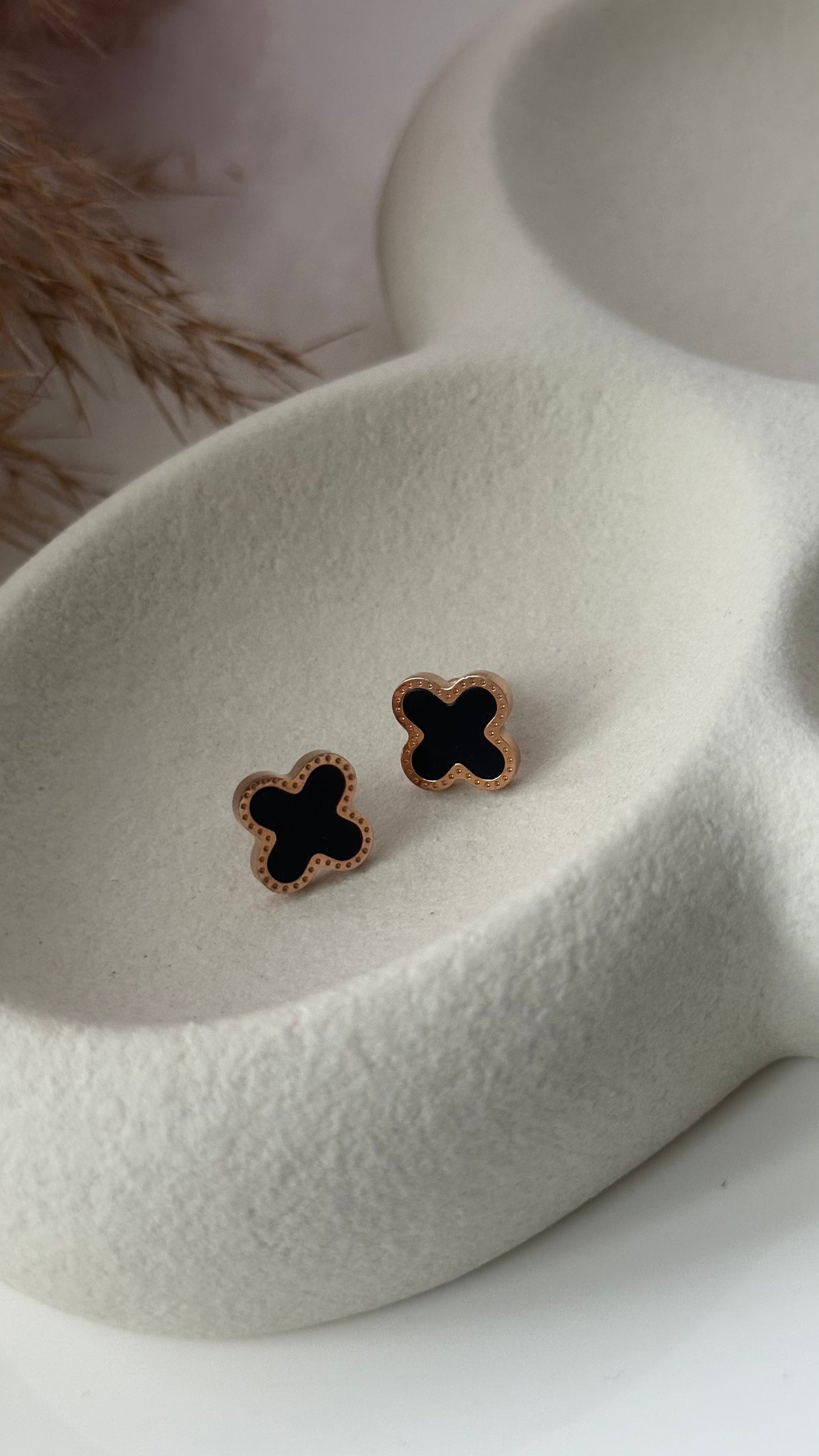 Clover rosegold Earrings