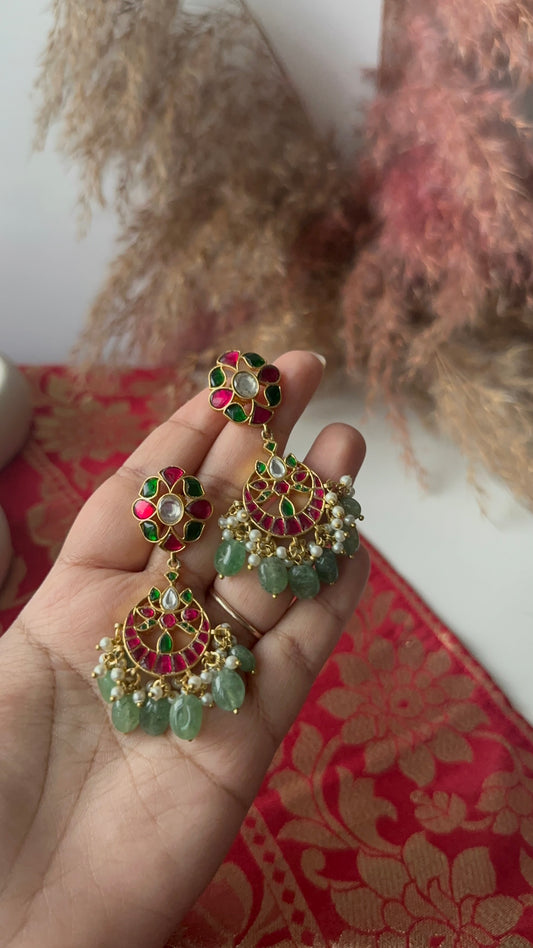 Padmika Kundan earrings