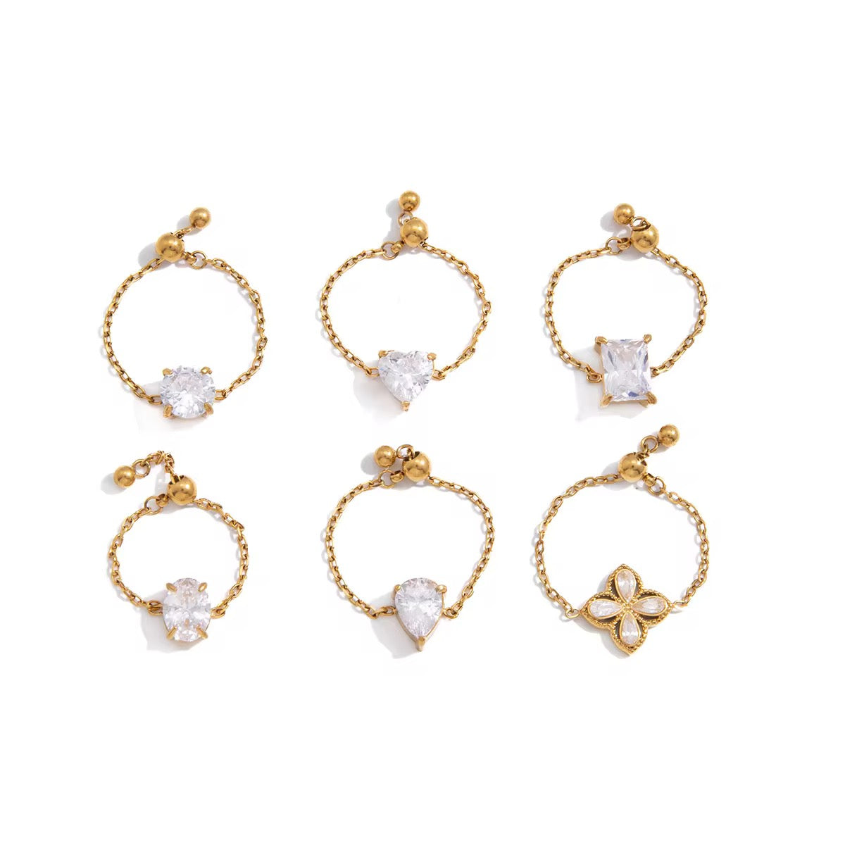 Bella heart ring