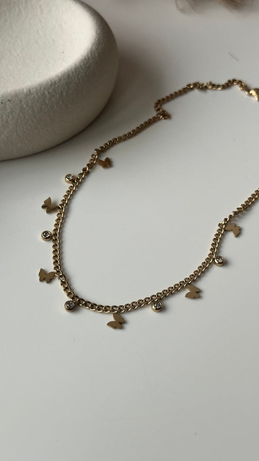 Alina - gold necklace