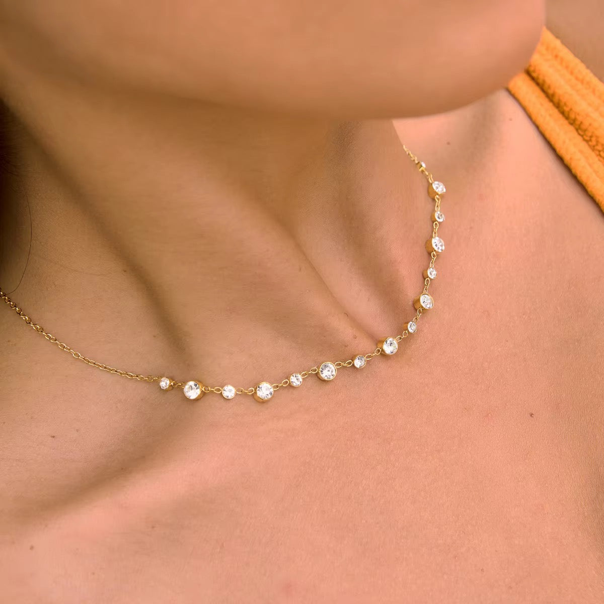 Elowen white necklace