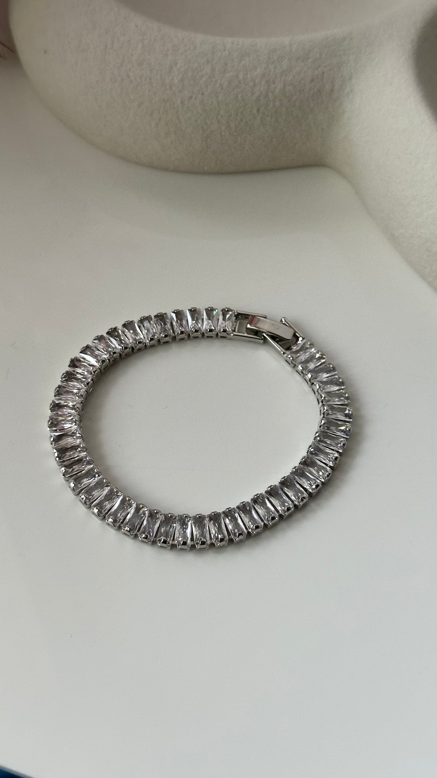 Minimal tennis Bracelet