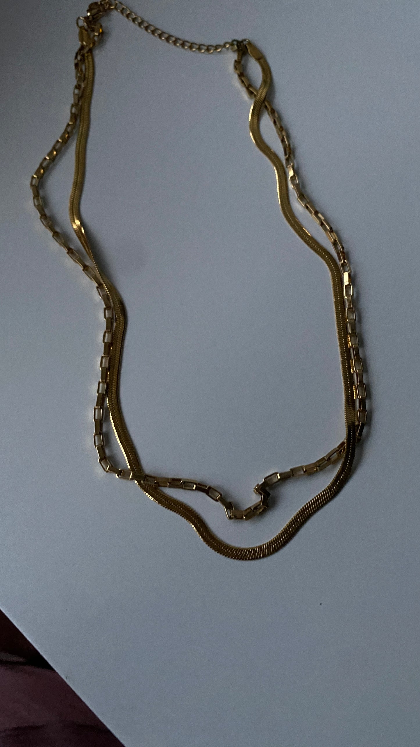 Layered necklace