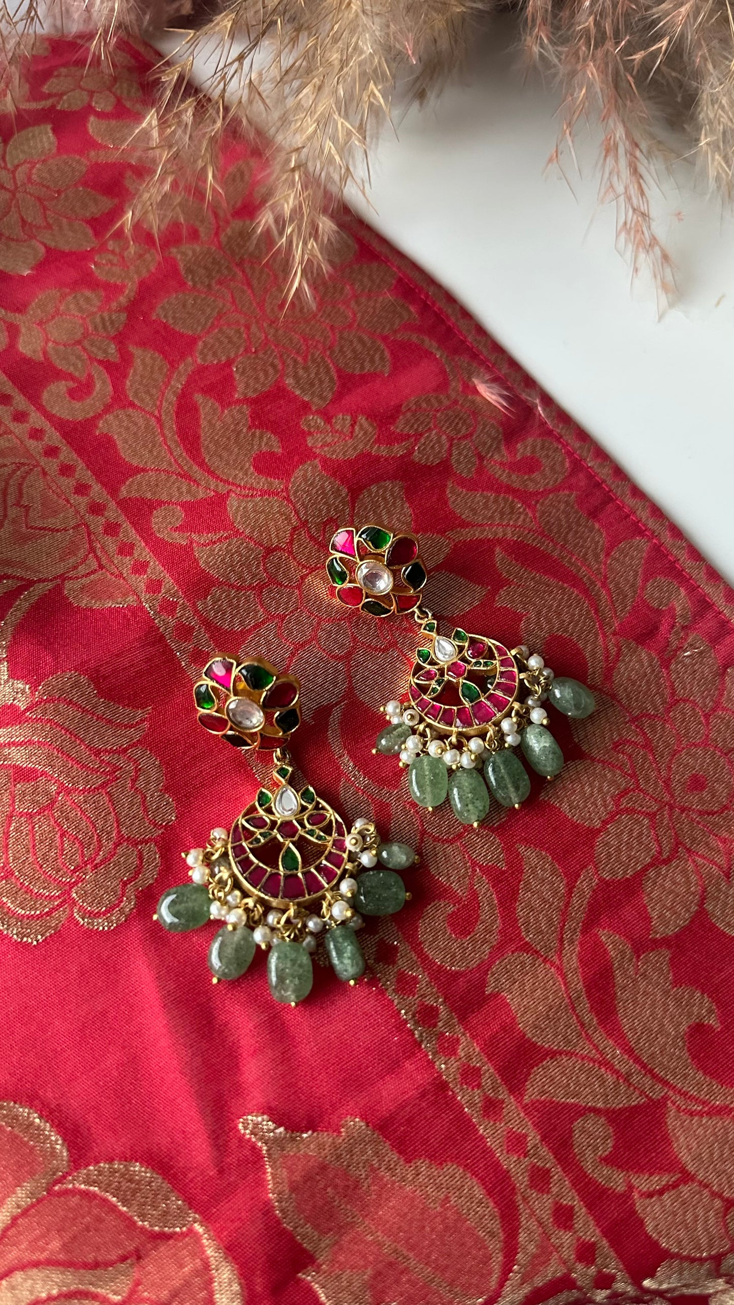 Padmika Kundan earrings