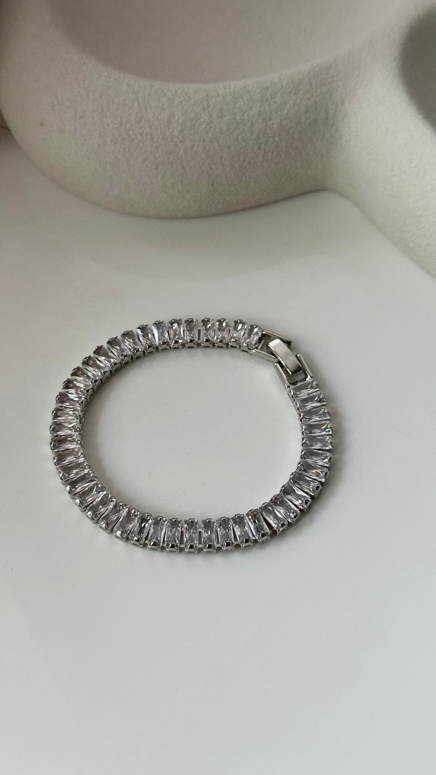 Minimal tennis Bracelet