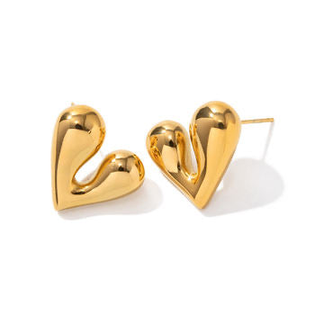 Heart earrings