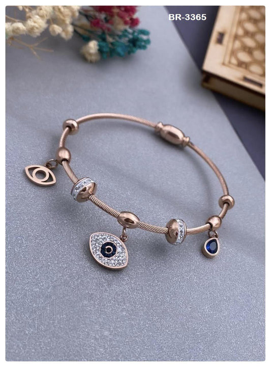 Evil eye charm bracelet